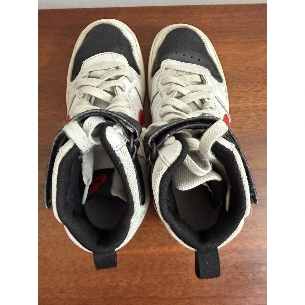 Nike white black